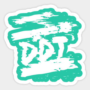 DDt Music Band Sticker